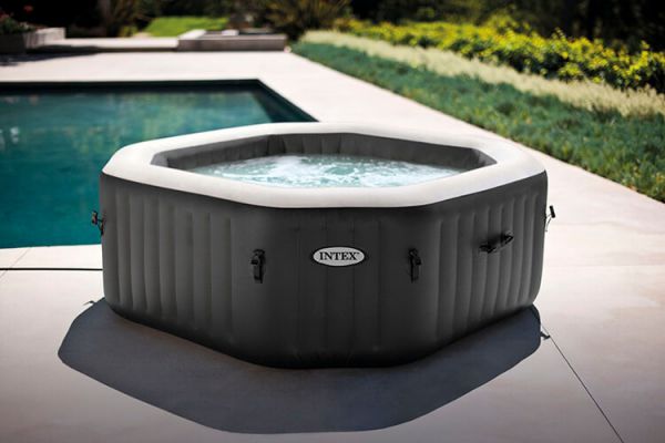 Intex Bubbel & Jets | 4-persoons Zoutwater Jacuzzi |
